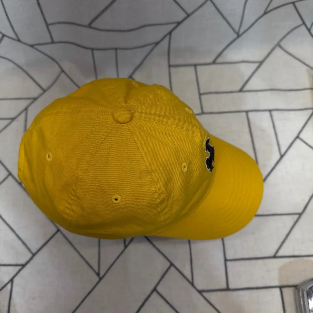 Zephyr Wyoming‎ Cowboys Hat OSFM Yellow Bucking Horse Embroidered Dad Cap